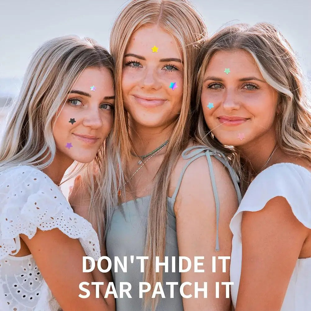 Colorful Star Acne Patches for Spot Treatment - Smarsty
