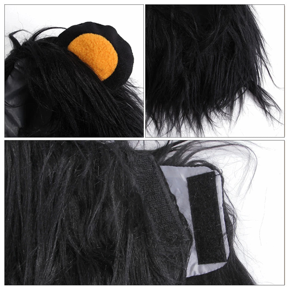 Cat Lion Mane Costume Wig for Fun Dress Up - Smarsty