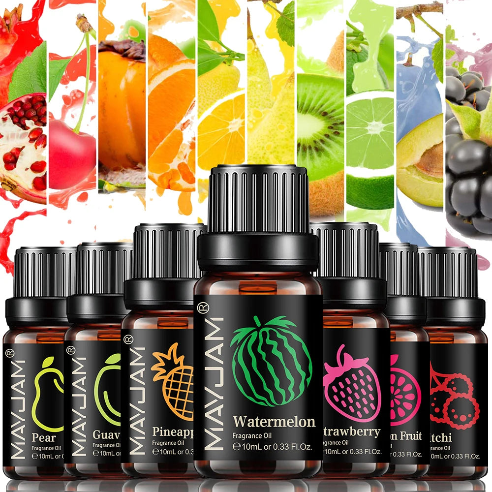 MAYJAM Fruit Fragrance Oil Set for Humidifiers and Candles - Smarsty