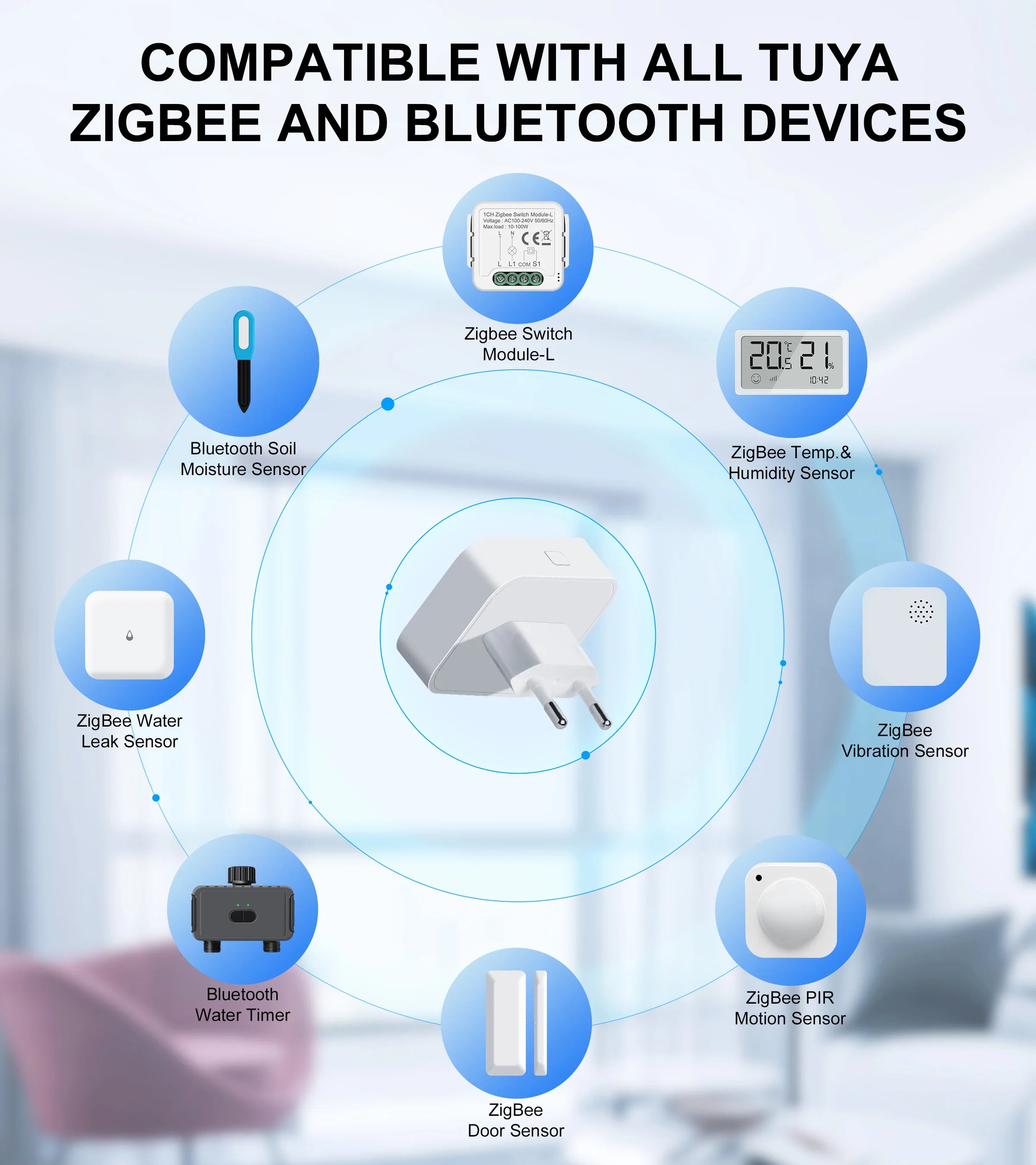 GIRIER Tuya ZigBee Gateway Hub for Smart Home Automation - Smarsty