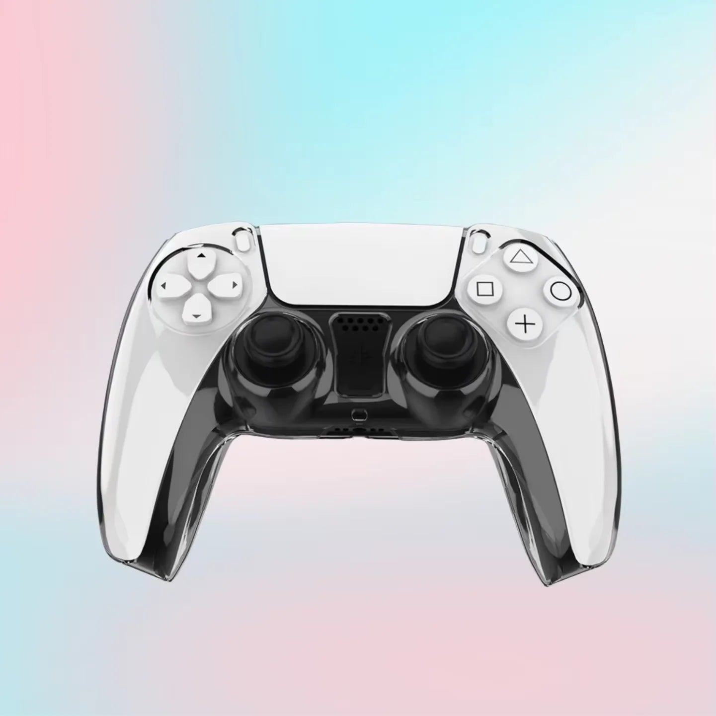 Ultra Slim Transparent PS5 DualSense Controller Case - Smarsty