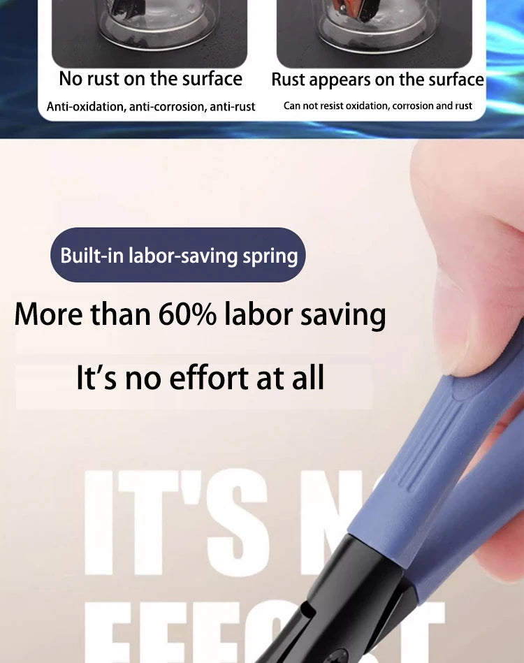 Stainless Steel Anti-Splash Nail Clipper for Thick Fake Nails - Smarsty