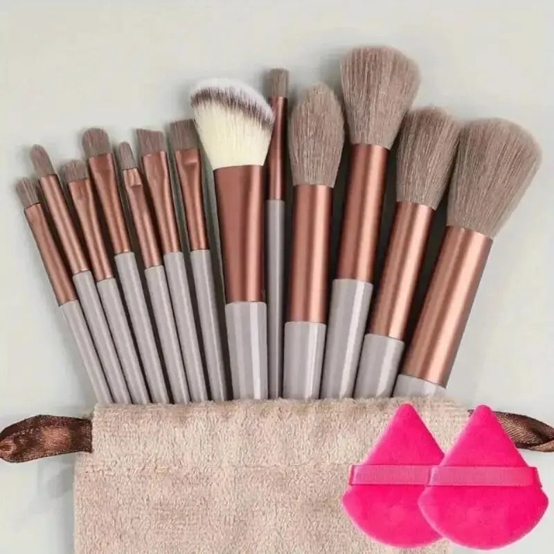 Professional Soft Fluffy Makeup Brush Set for Flawless Application - Smarsty