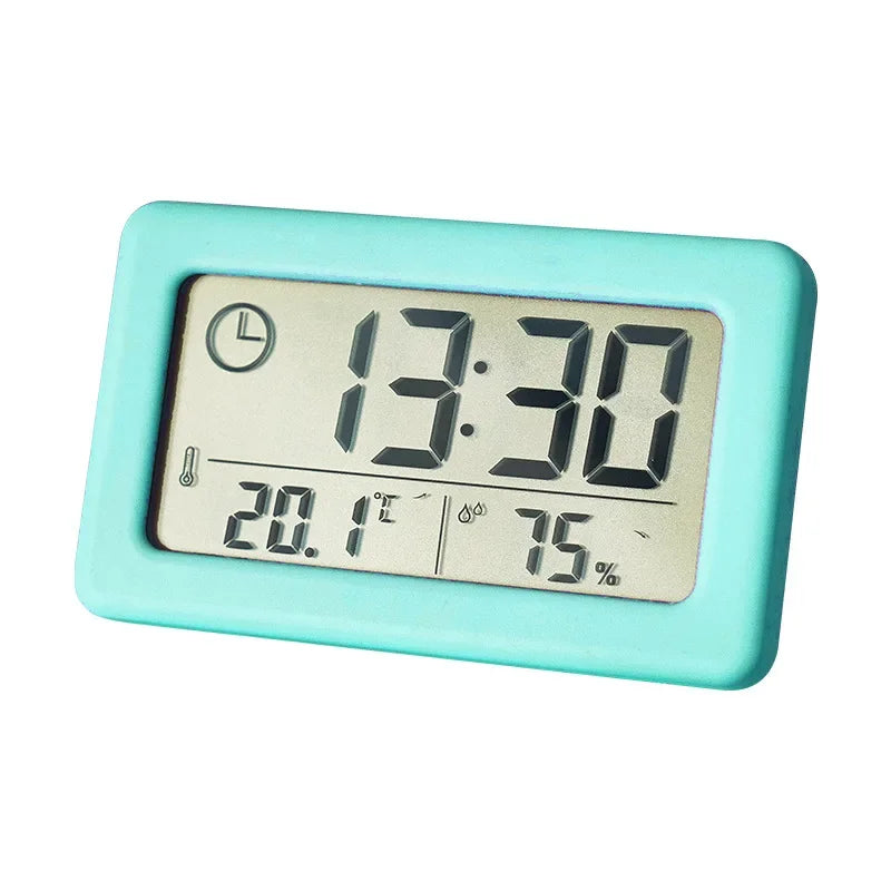 Mini Digital Clock with Temperature and Humidity Display - Smarsty