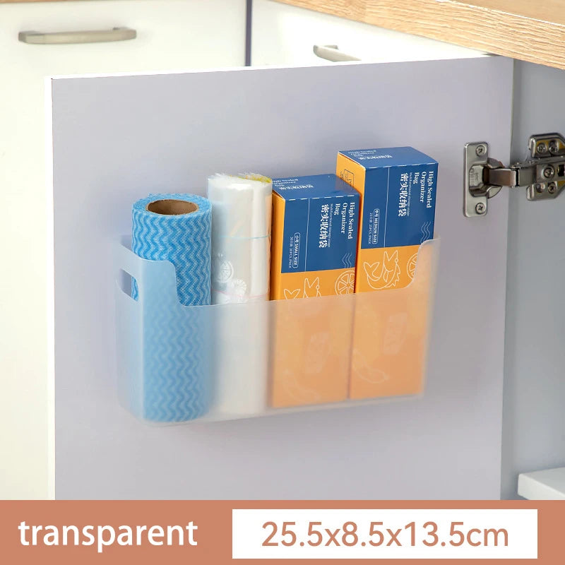 Non Perforated Cling Film Rack for Kitchen Organization - Smarsty