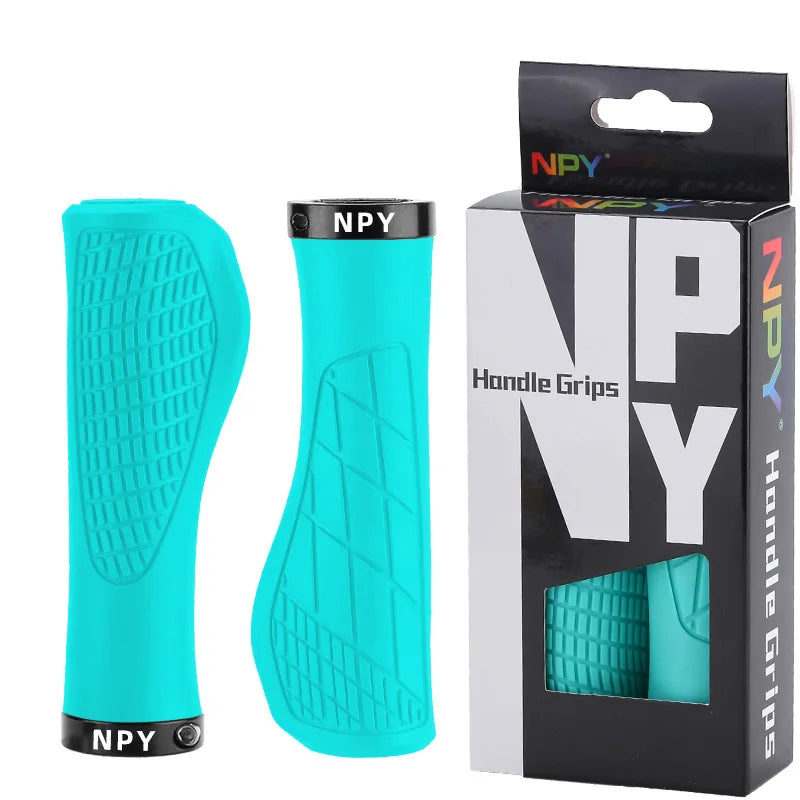 Bicycle Handlebar Grip Lock On Mountain Bike Grip Soft Rubber MTB Cuffs 22.2mm Bicycle Handle Cover Non-slip Bike Handles - Smarsty