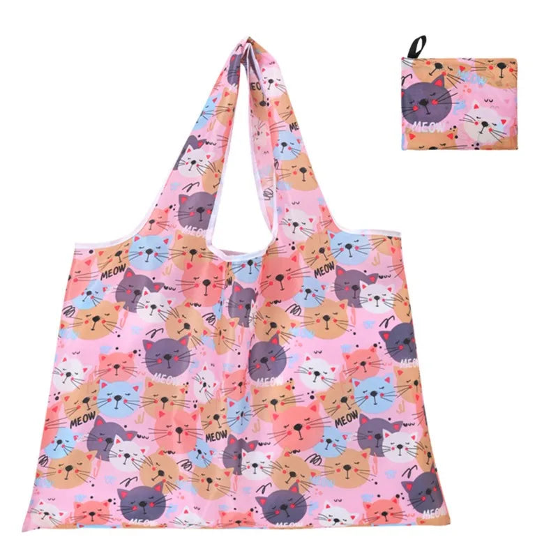 Reusable Grocery Bags Large Foldable Washable Eco Friendly - Smarsty