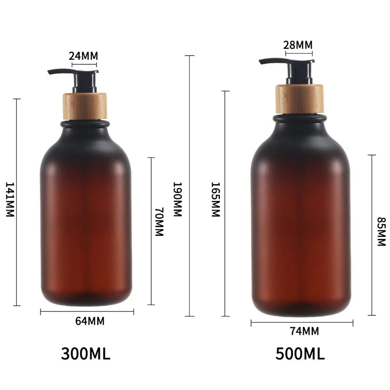 Liquid Soap Dispenser Bottle for Shampoo and Lotion - Smarsty