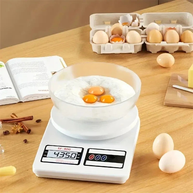 Digital Kitchen Scale 10kg with LED Display - Smarsty