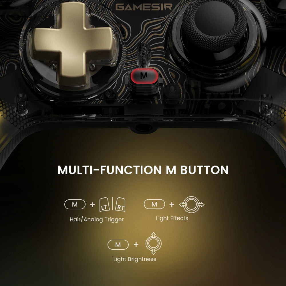 GameSir Kaleid Wired Xbox Controller with Hall Effect Joystick - Smarsty