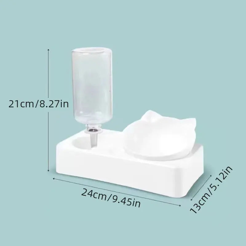 Tilted Pet Bowl for Healthy Eating and Comfort - Smarsty