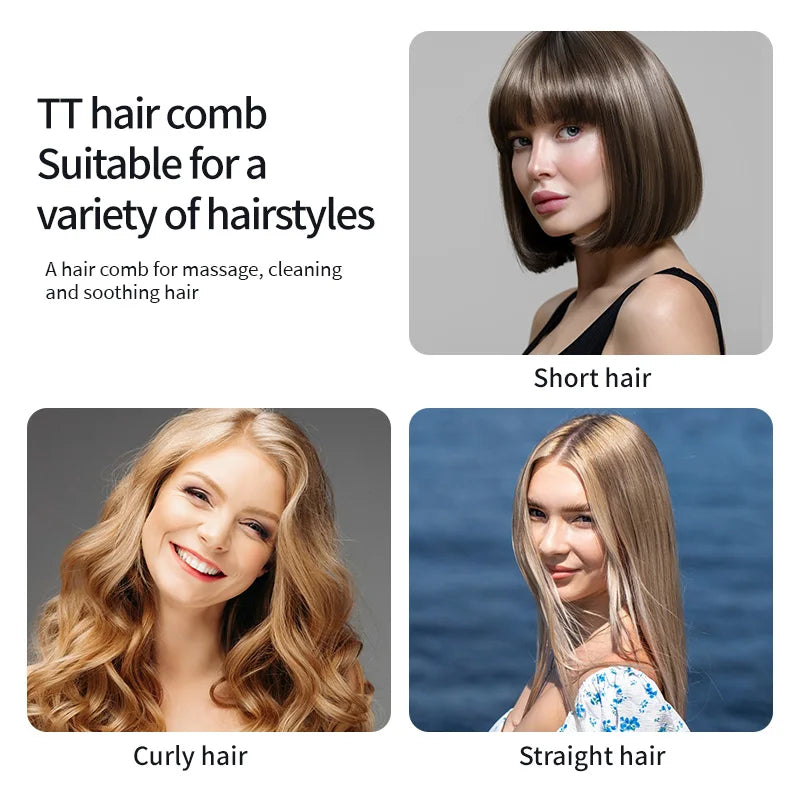 Magic Detangling Hairbrush With Scalp Massage Benefit - Smarsty