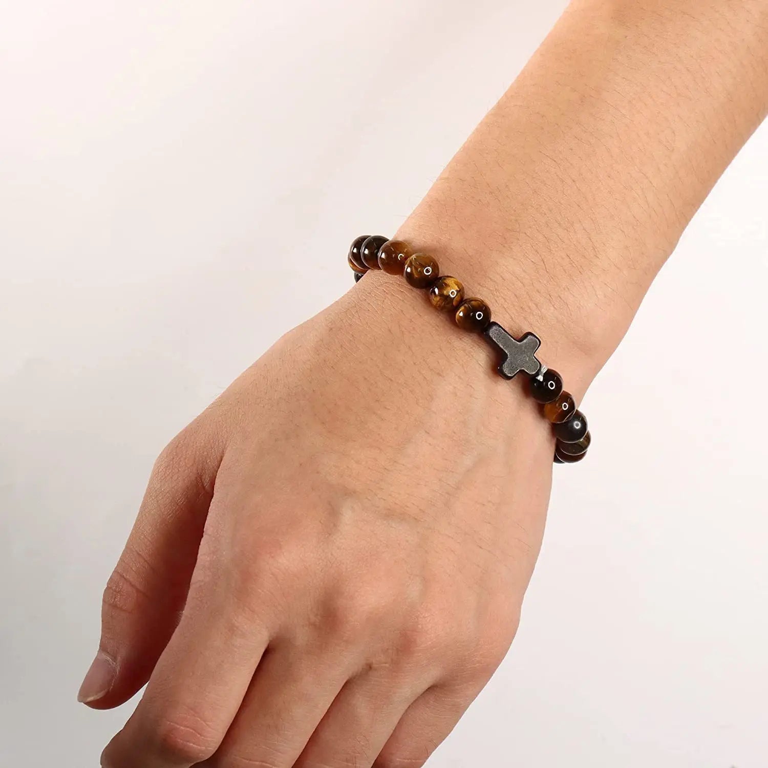 Natural Stone Beads Meditation Bracelet for Yoga - Smarsty