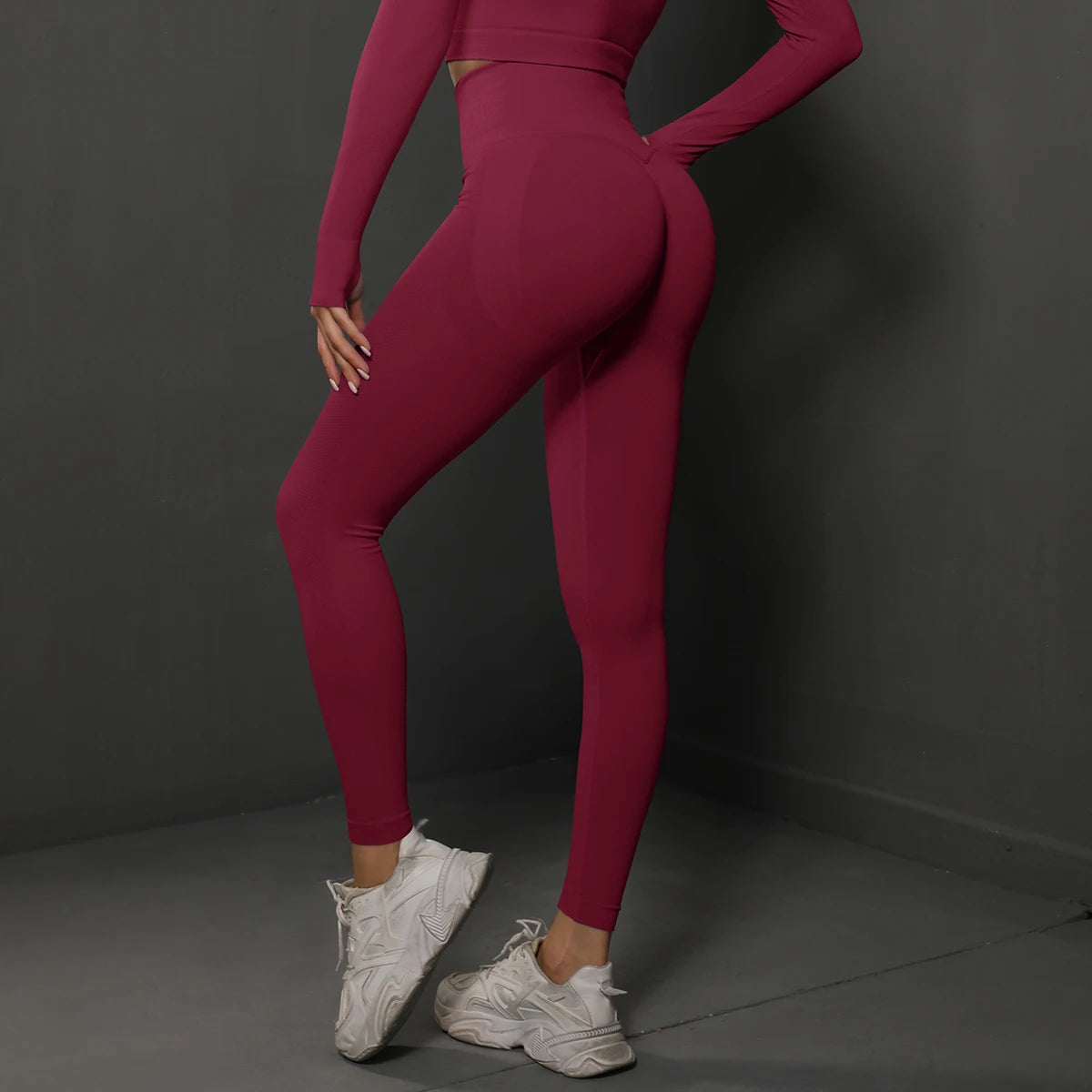 Seamless Gym Leggings Women Yoga Pants Sexy High Waist Booty Lifting Leggings Pants Women Sports Clothing Fitness Wear - Smarsty