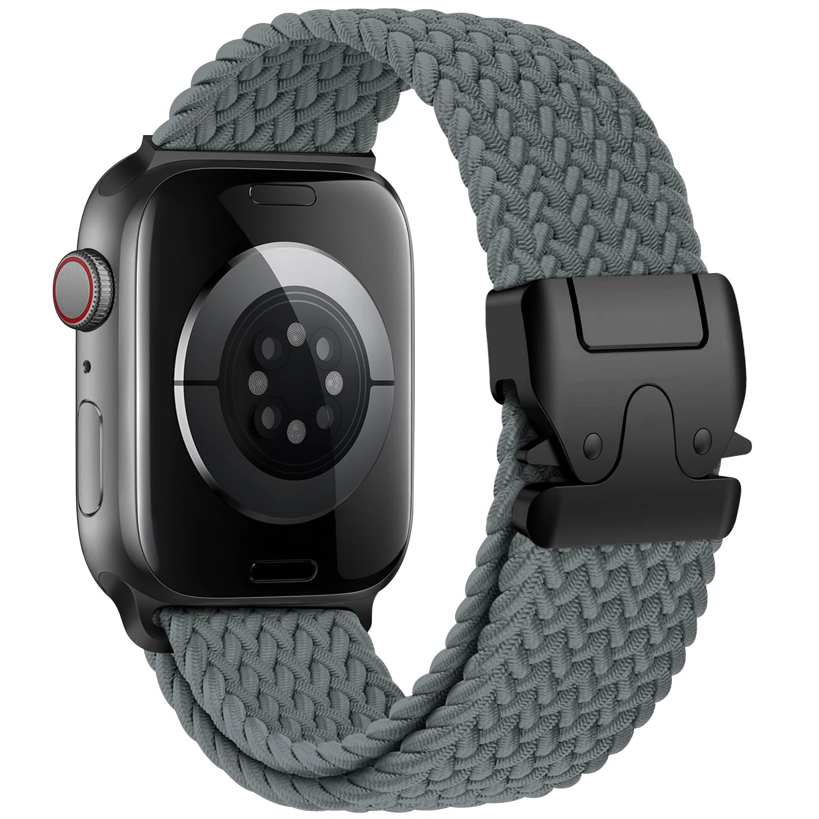 Parachute Straps for Apple watch 10 Band 46mm 42mm 45mm Ultra 49mm 44mm 41mm Braided bracelet correa iWatch Series 9 8 SE 5 6 7 - Smarsty
