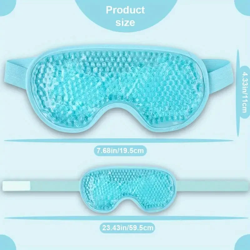 Cooling Gel Eye Mask for Puffiness Relief and Comfort - Smarsty