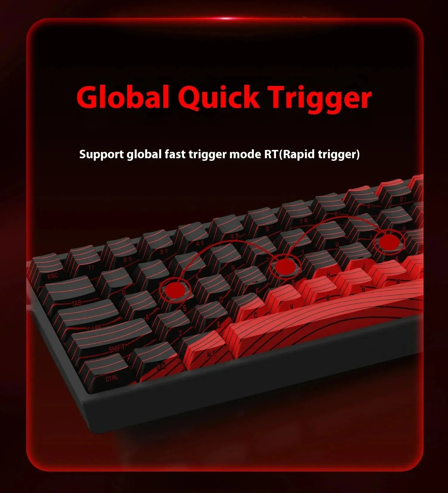 Mechanical Keyboard With Hot Swap And Adjustable Keystroke