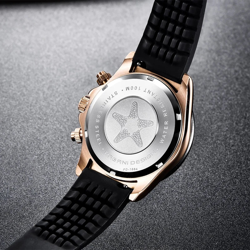 PAGANI DESIGN Men's Waterproof Chronograph Quartz Watch - Smarsty