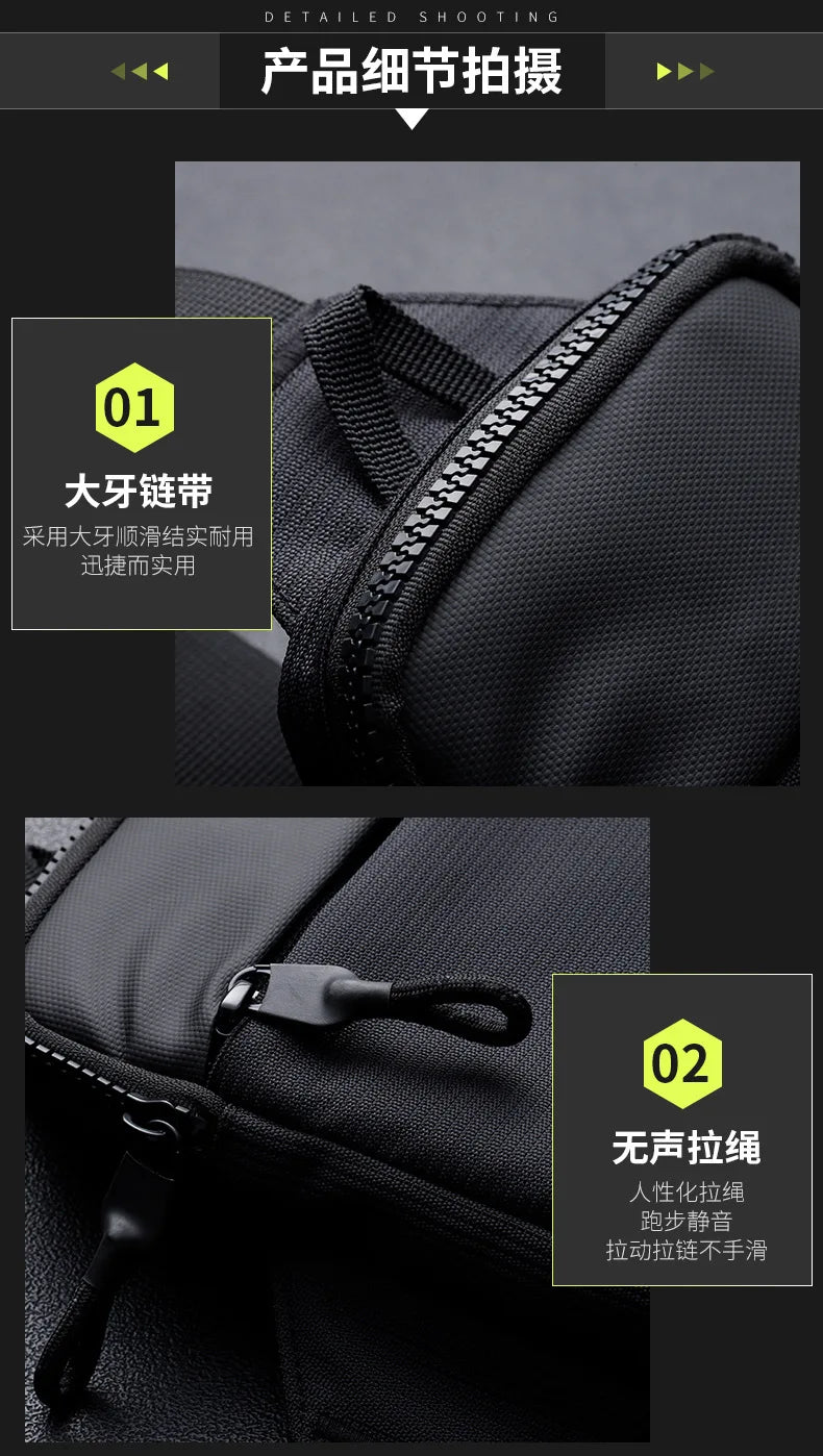 Unisex Chest Bag Crossbody With Large Capacity For Travel - Smarsty