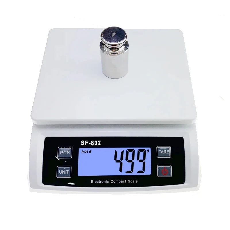 30KG/1G Digital Electronic Kitchen Scale Household Electronic Balance Scale Weight Balance Food Scale with LCD Digital Scale by Smarsty