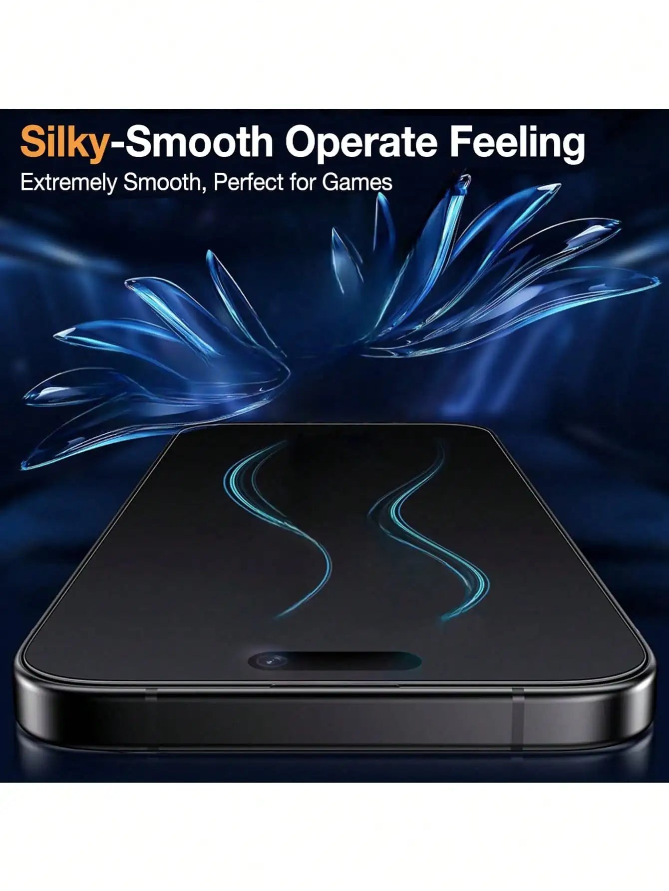 3 Pcs Matte Anti-Peeping Tempered Glass Screen Protector Compatible With IPhone 17 Pro Max/17 Pro/17 Air/17/16 Pro Max/16 Pro/16 - Smarsty