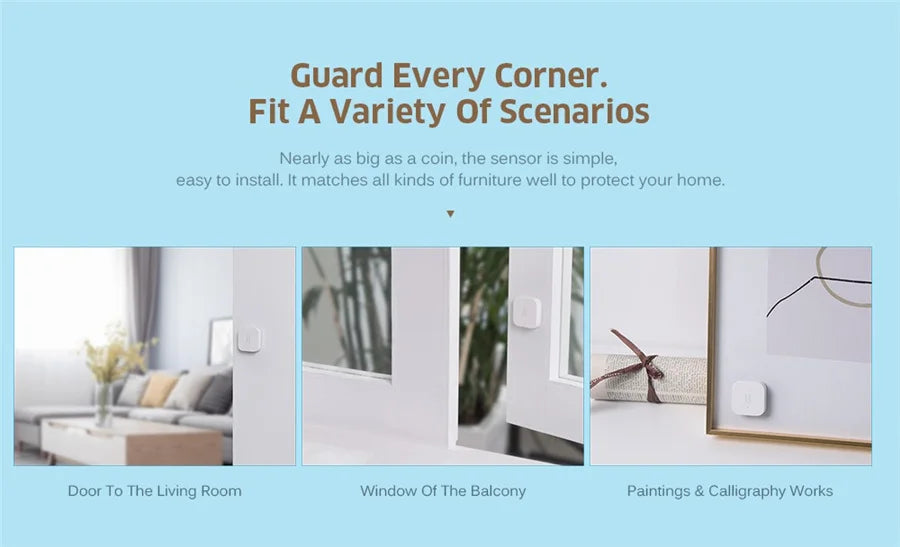 Aqara Smart Vibration Sensor for Enhanced Home Security - Smarsty