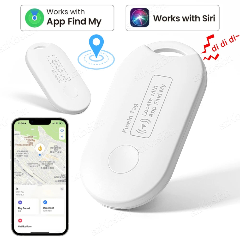 Mini GPS Tracker with Bluetooth Range for Easy Item Location - Smarsty