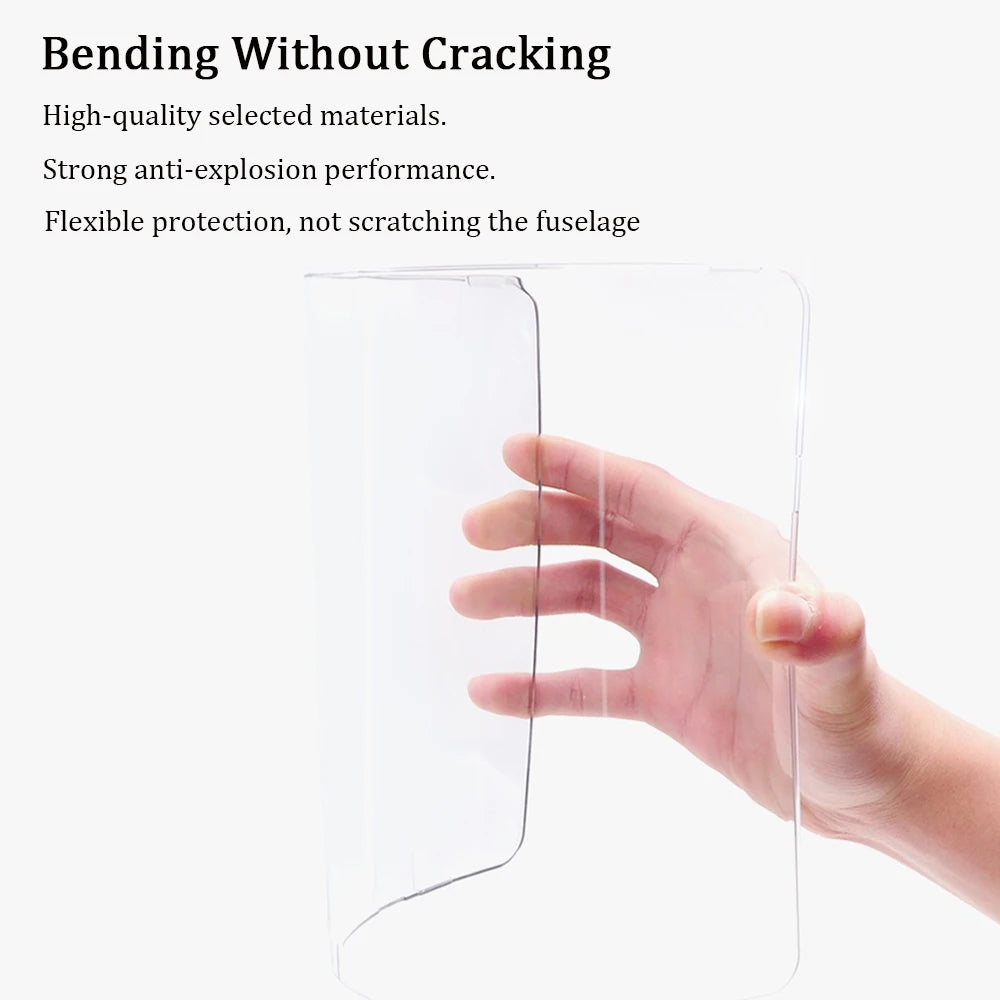 Crystal Clear MacBook Protective Case for Air 13 Pro 14