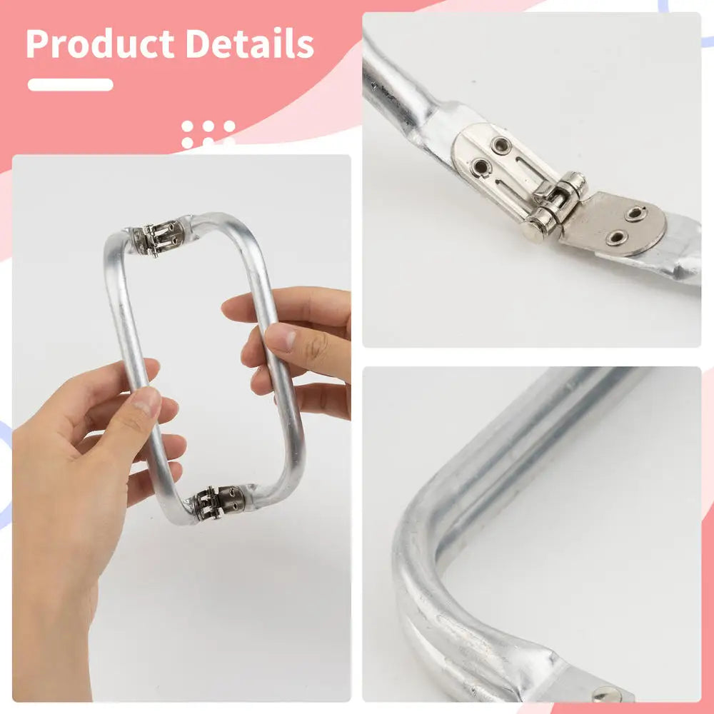 DIY Metal Purse Frame Handle Kiss Clasp Lock For Bag Sewing Craft Tailor Accessories Bag Frame For Purse Backpack Bags Parts