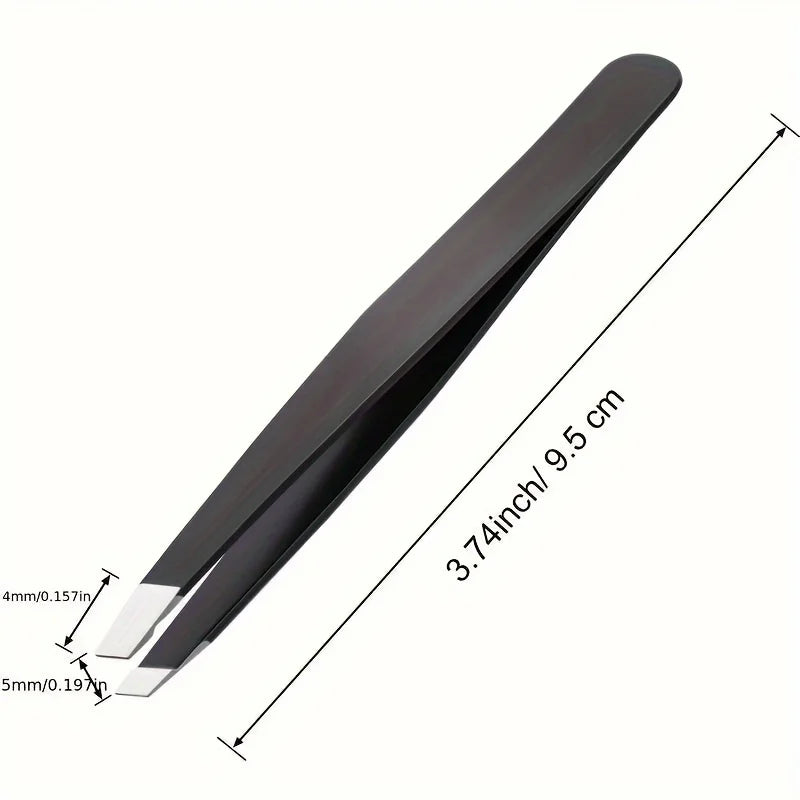 Black Eyebrow Clipper for Precise Trimming and Hair Removal - Smarsty
