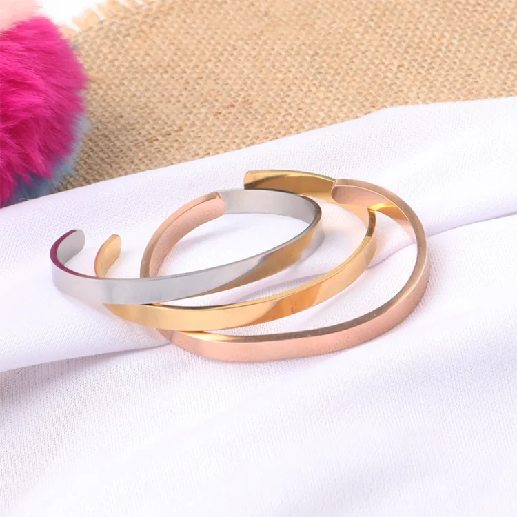 Adjustable Stainless Steel Men Bracelet Glossy Finish - Smarsty