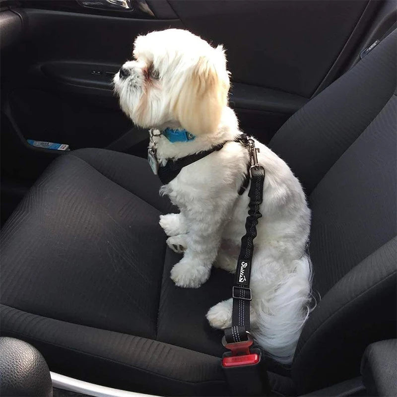 Adjustable Pet Car Seat Belt Leash for Dog Safety - Smarsty