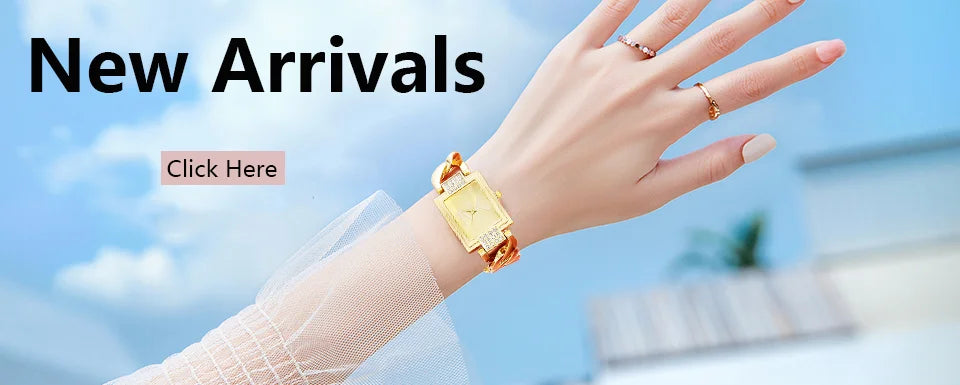 Luxury Gold Plated Quartz Watch for Women - Smarsty
