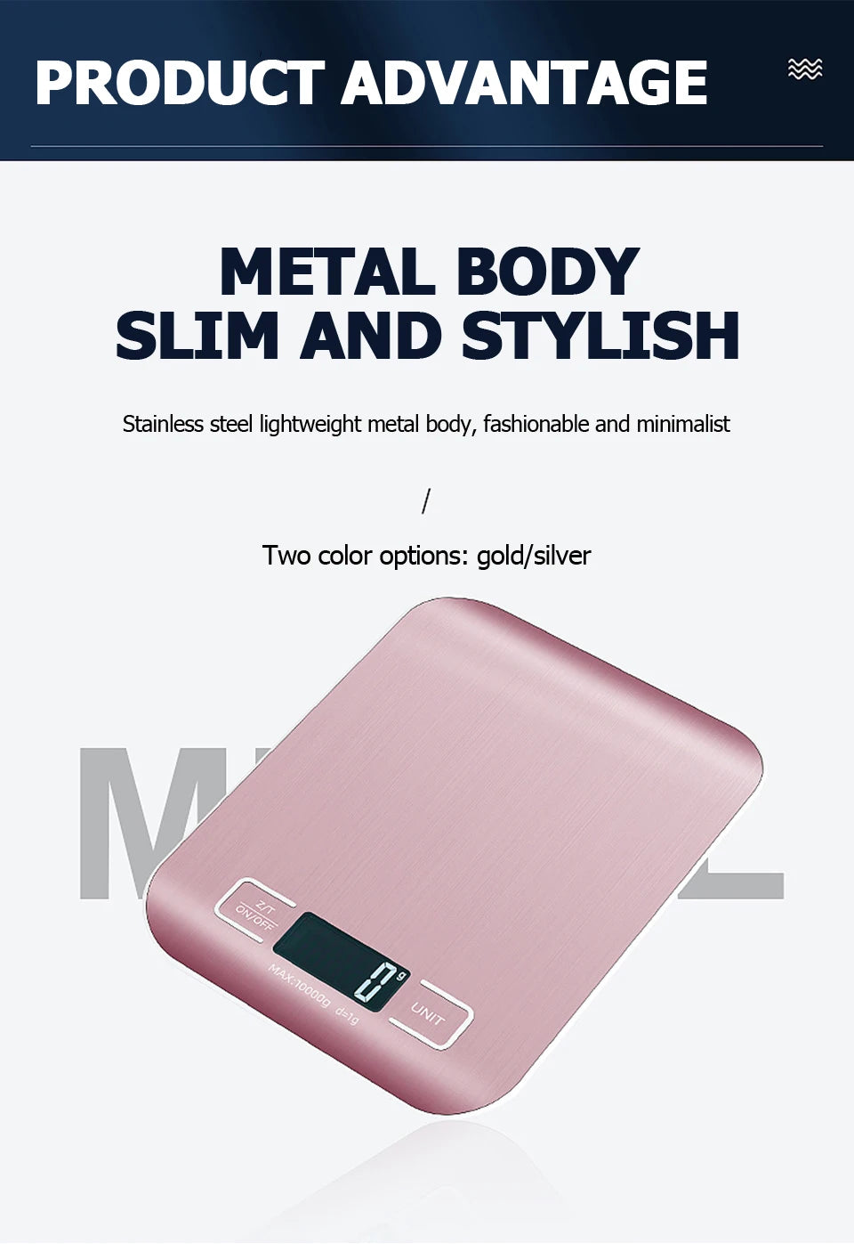 Digital Kitchen Scale with LCD Display for Accurate Weighing - Smarsty