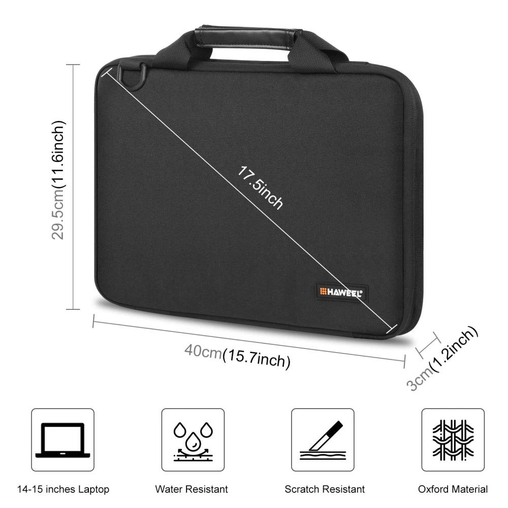 Crossbody Laptop Bag 13 To 16 Inch Durable Nylon Case