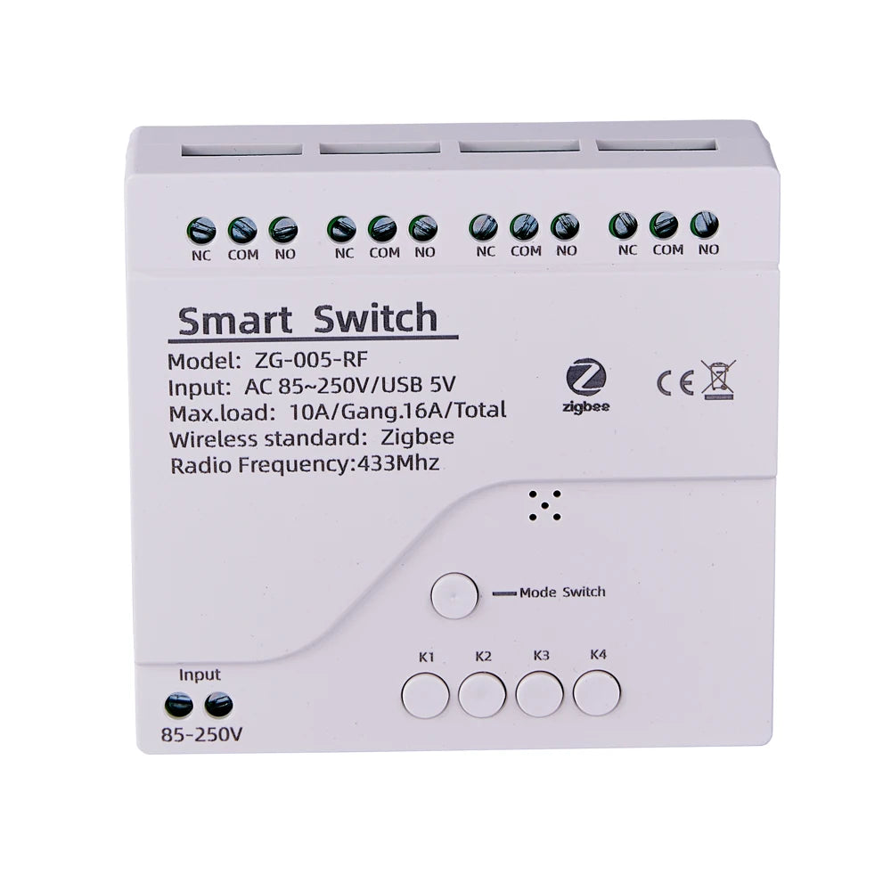 Zigbee Smart Home Relay Module for Alexa Control - Smarsty
