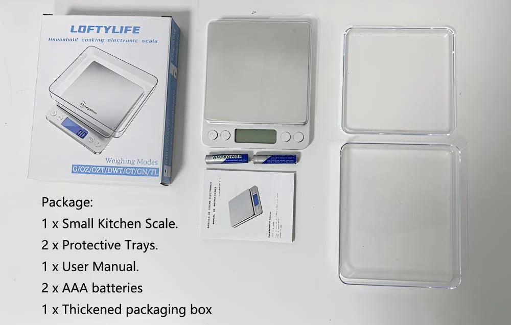Digital Kitchen Scale with LCD Display for Accurate Weighing - Smarsty
