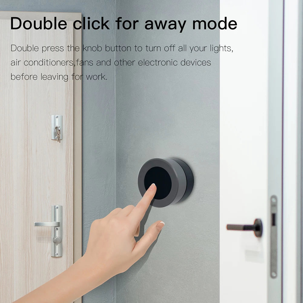 MOES ZigBee Smart Knob Switch Wireless Scene Controller - Smarsty