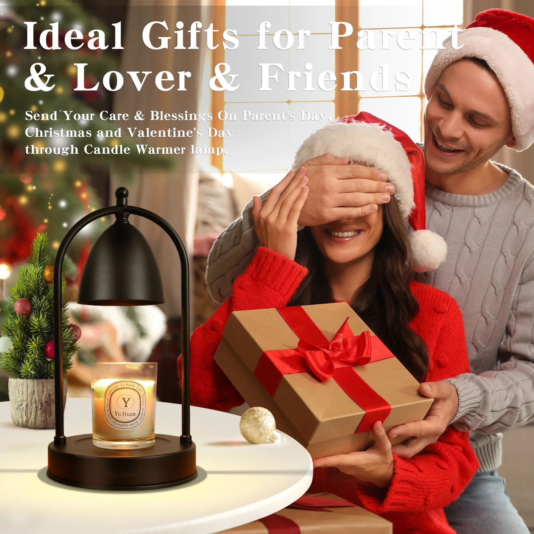 Candle Heating Lamp With Adjustable Height Electric Candle Heating Light with Timer Suitable For Scented Large Cans Of Candles