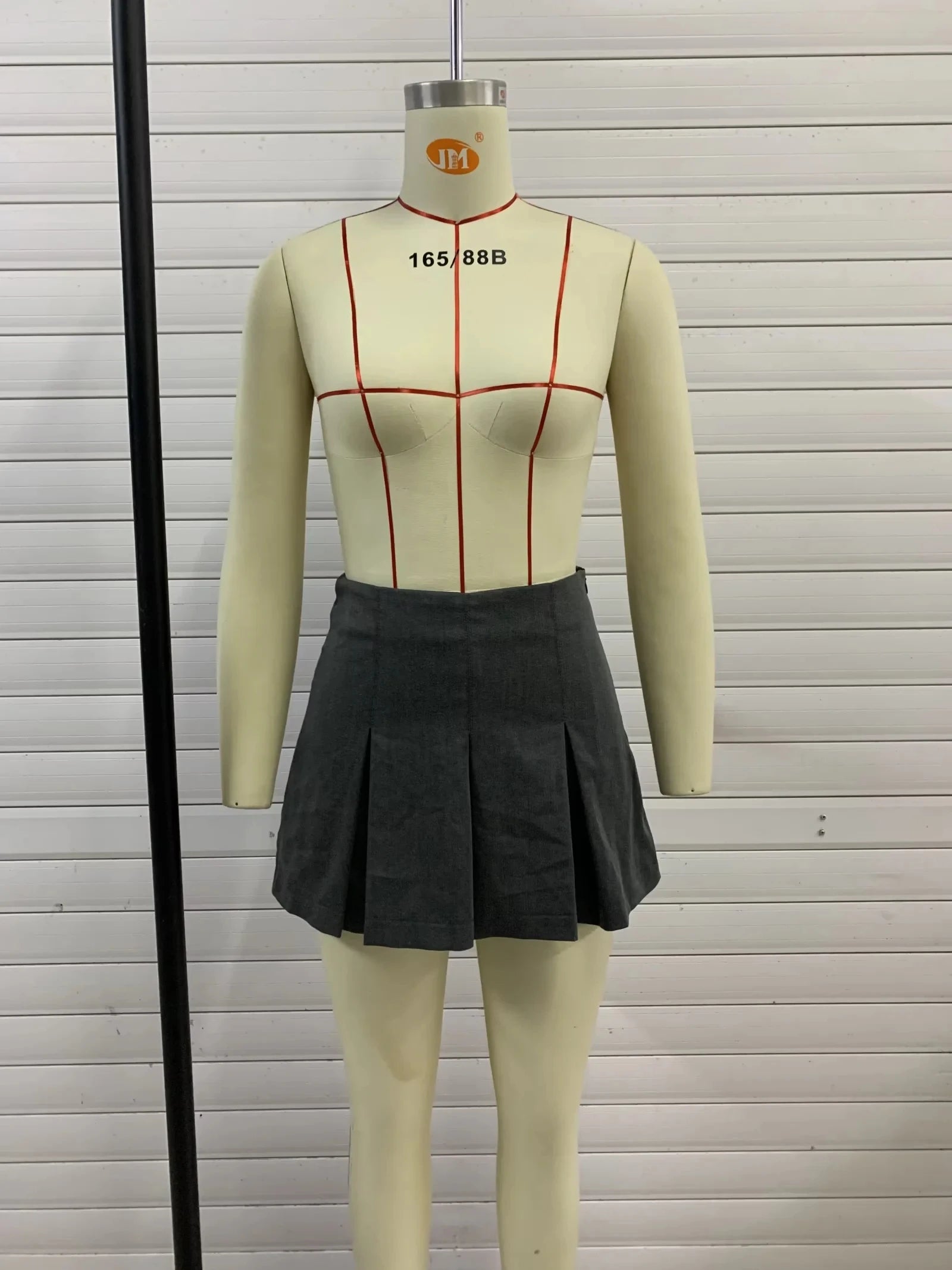 TRAFZA 2025 Spring Summer Women Casual Tierred Mini Skirts Fashion Vintage Solid High Wasit Ruffles Pleated Sexy Shorts Skirts - Smarsty