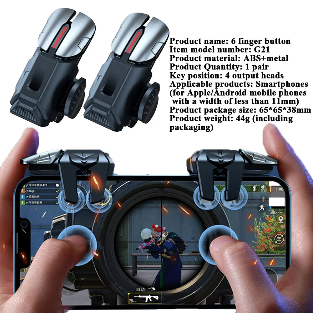 Mobile Game Trigger Joystick for PUBG Shooting - Smarsty