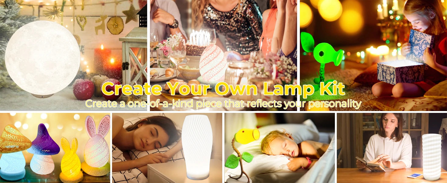 For Bambu Lab Led Lamp Kit Adjustable Light Kit Led Light Parts Hardware DIY Model white /cold/warm light Without Lamp shell 001 - Smarsty