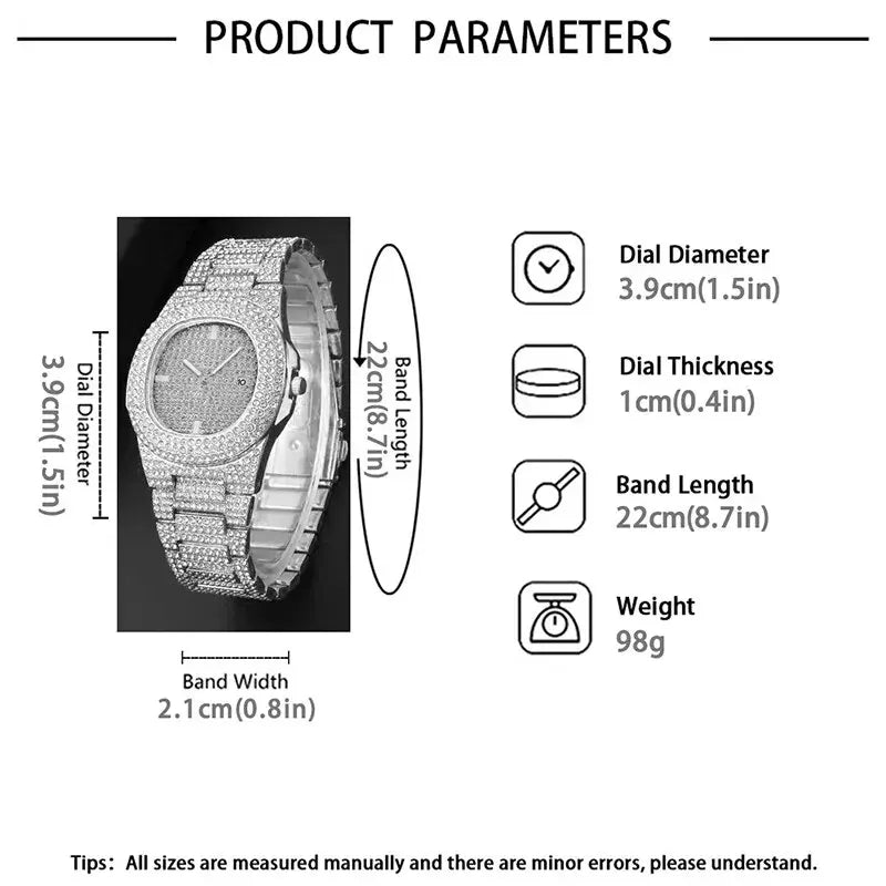 Luxury Men's Stainless Steel Sports Watch with Luminous Feature - Smarsty