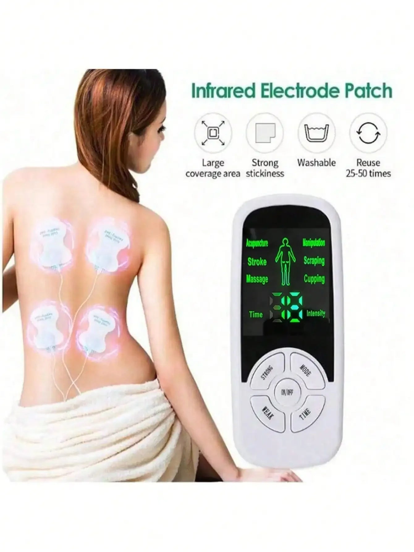 Electric Muscle Therapy Stimulator for Pain Relief - Smarsty