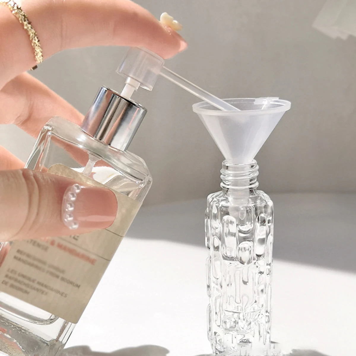 10ml Refillable Glass Perfume Spray Bottle With Aluminum Head - Smarsty