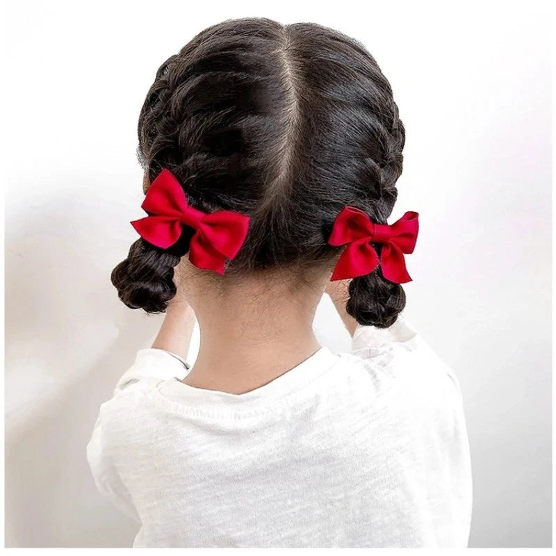 Elegant Flower Bow Hair Clips for Kids and Ladies - Smarsty