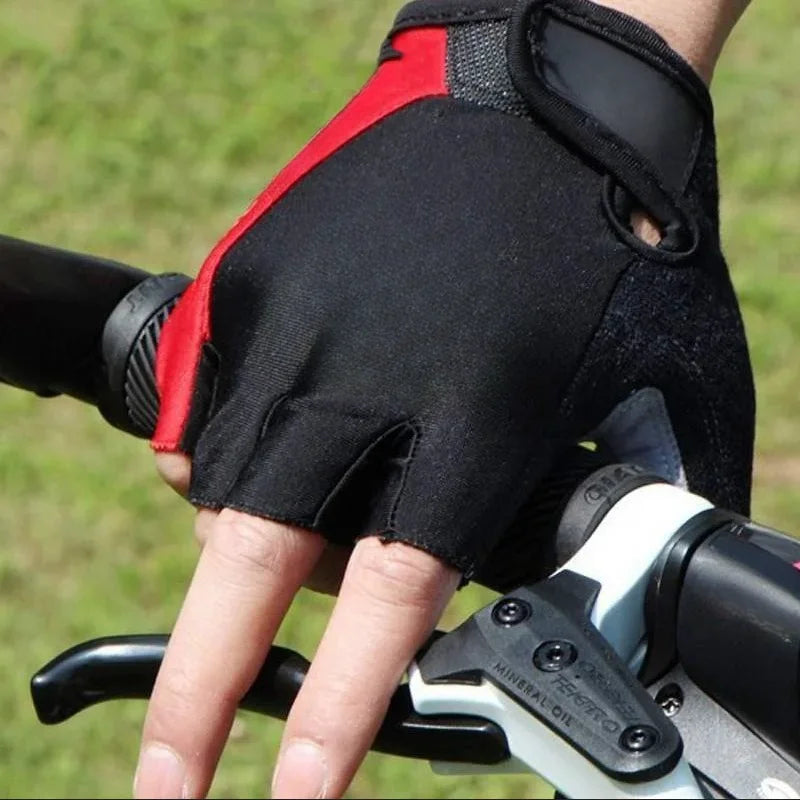 Half Finger Cycling Gloves Anti Slip Breathable - Smarsty