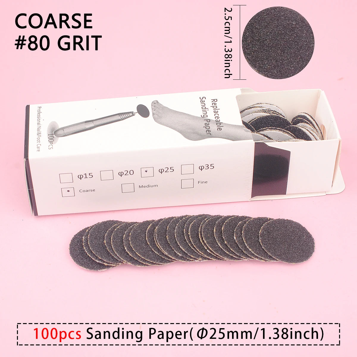 Professional Replaceable Sanding Paper for Foot Care - Smarsty