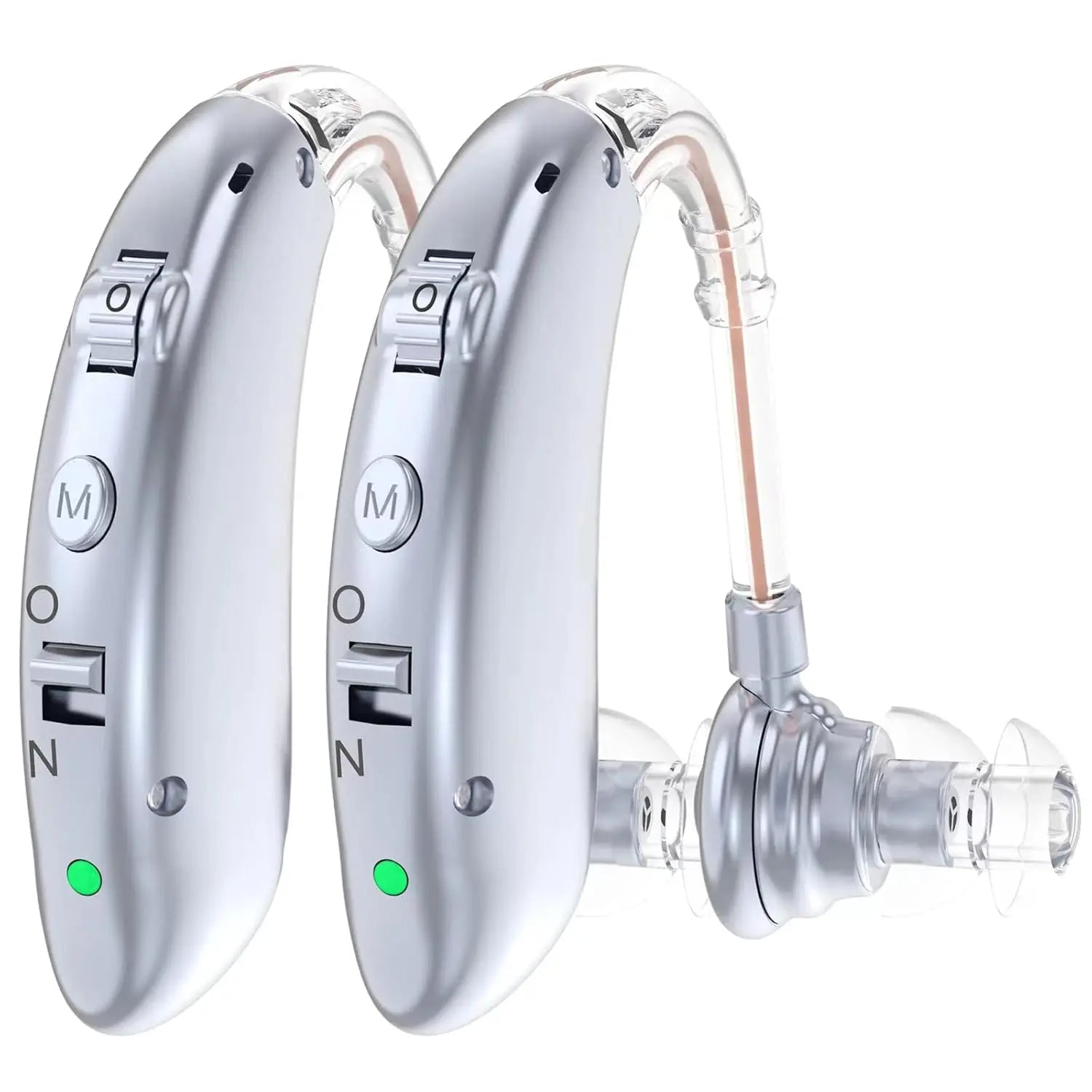 Rechargeable BTE Hearing Aid with Adjustable Tone - Smarsty