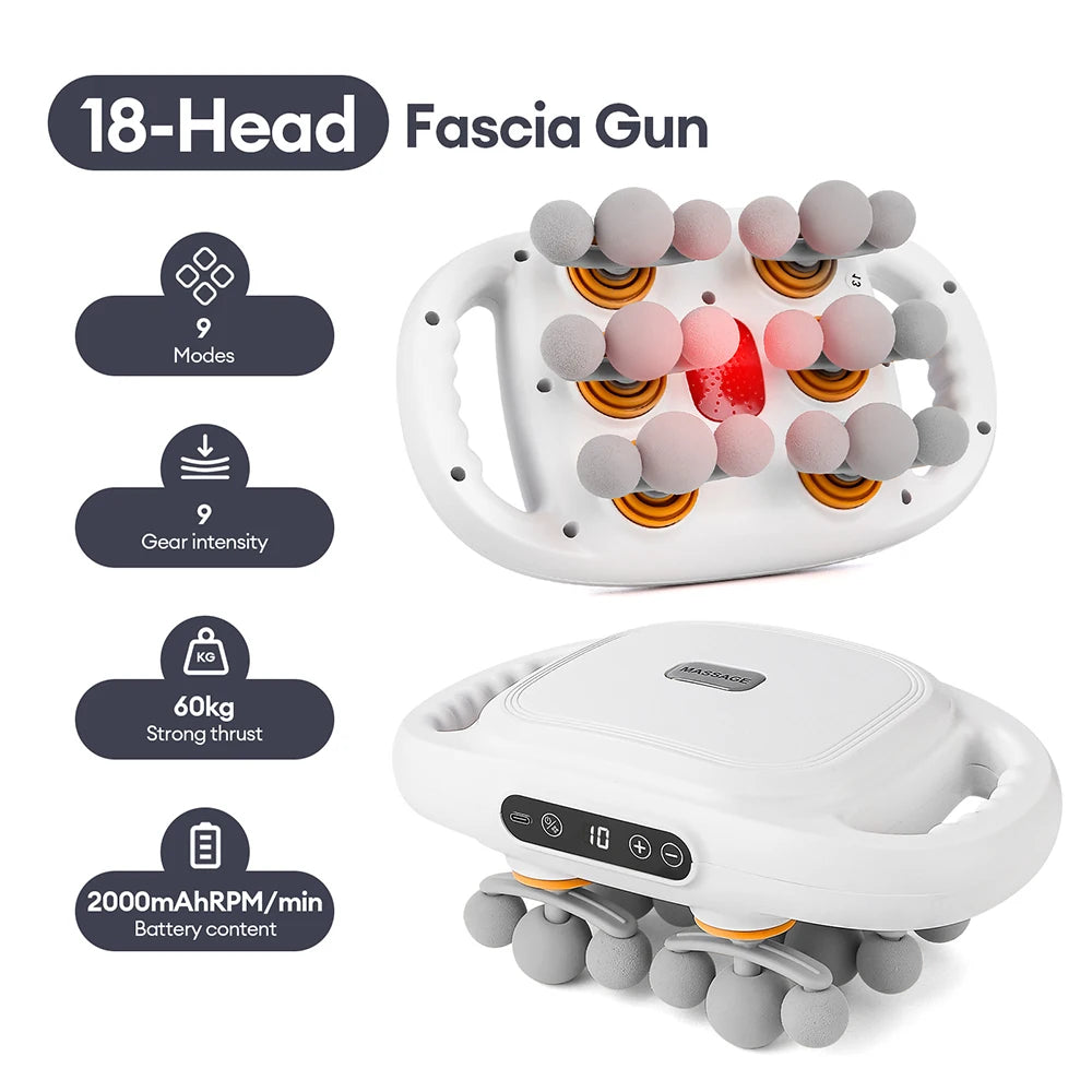 High-Frequency Vibration Body Massage Gun for Muscle Relief - Smarsty
